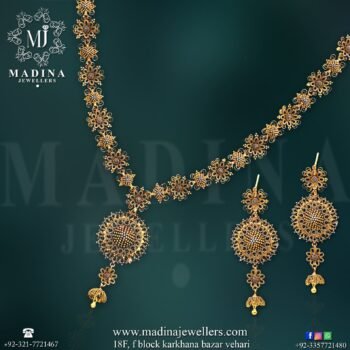 Gold Necklace Design 0019