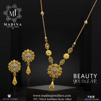 Gold Necklace Design 0023