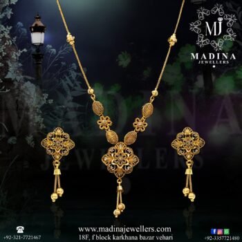 Gold Necklace Design 0025